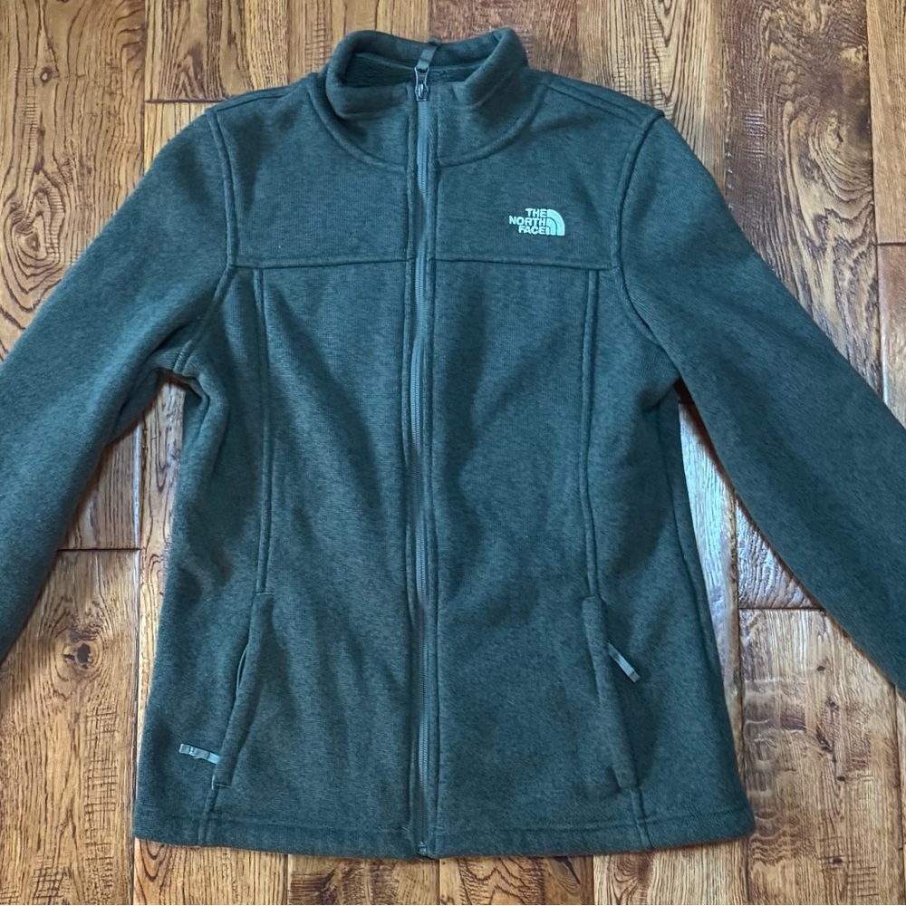 The North Face Green Fleece Jacket